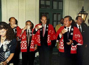 Klinkmann bei einer Fachtagung in Japan Klinkmann bei einer Fachtagung in Japan
